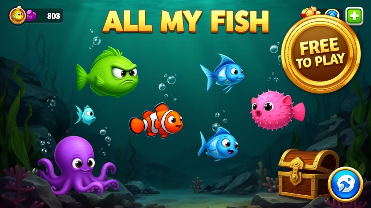 All My Fish – Relaxing Aquarium Game | Feed Fish, Build Your Tank